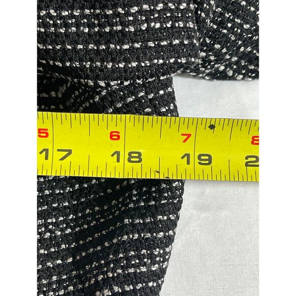 Tahari by ASL Levine Black & White Button Career Single Breasted BLAZER  SZ 8 - Picture 7 of 8